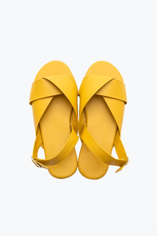 Yellow shoes